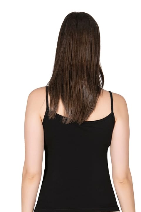 Esnek İp Askılı Viskon Kadın Atlet Özkan 2102 - Siyah