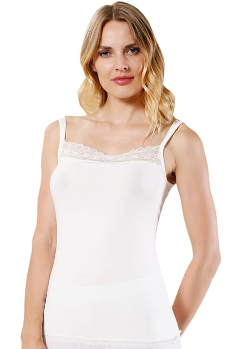 Özkan Dantelli İnce Askılı Kadın Atlet Özkan 23422 - Görsel 3