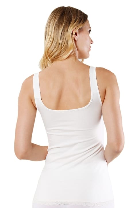 Özkan Dantelli İnce Askılı Kadın Atlet Özkan 23422 - Görsel 4