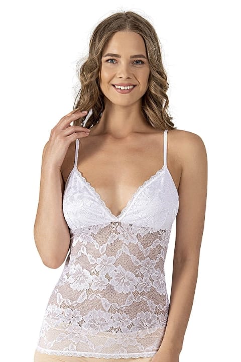 V Yaka İnce Askılı Pamuklu Modal Atlet Özkan 25596