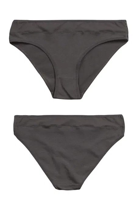 Özkan Yüksek Bel Pamuklu Esnek Slip Bikini Külot Özkan 26797 - Görsel 4