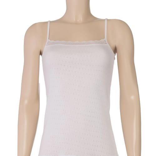 Pamuklu 3'lü Paket İp Askılı Kadın Atlet Yıldız 2250