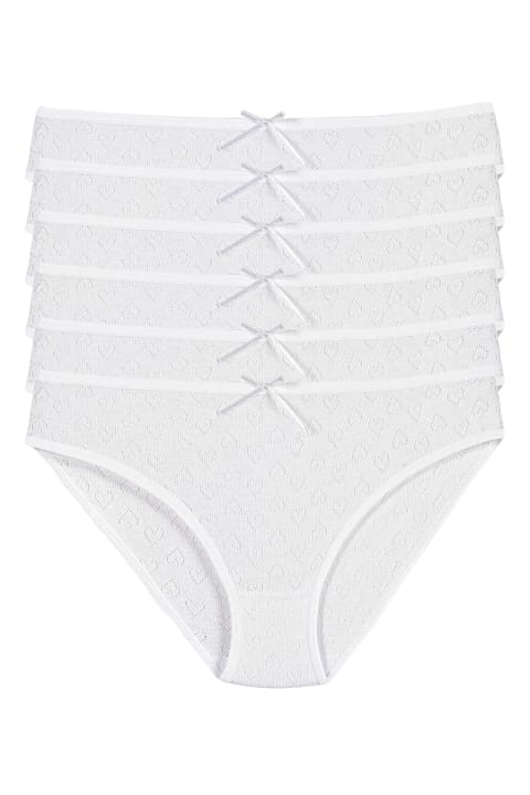 Yüksek Bel Pamuklu Kadın Bikini Külot Yıldız 3575