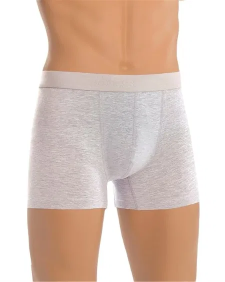 Pamuklu Esnek Bel Boxer Öts 2640 - Gri