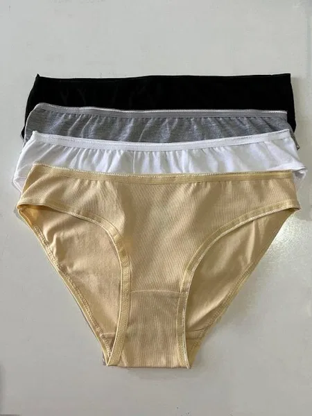 Pamuklu Renkli Slip Külot 4'lü Paket Arma Yıldız 3347 - Görsel