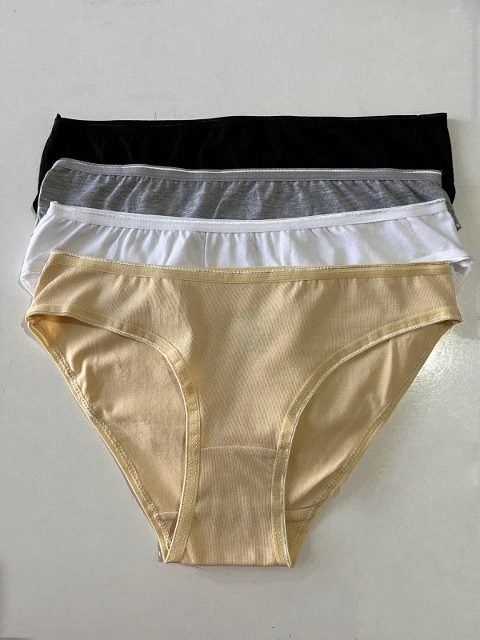 Pamuklu Renkli Slip Külot 4'lü Paket Arma Yıldız 3347