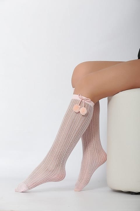 Leopar Desenli File Dizaltı Çorap Daymod 2222021