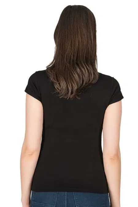 Yüksek Pamuklu Rahat Kısa Kollu T-shirt Özkan 7123 - 2