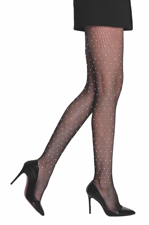 15 Denye Taşlı Külotlu Çorap Siyah Daymod 1121197 - 2