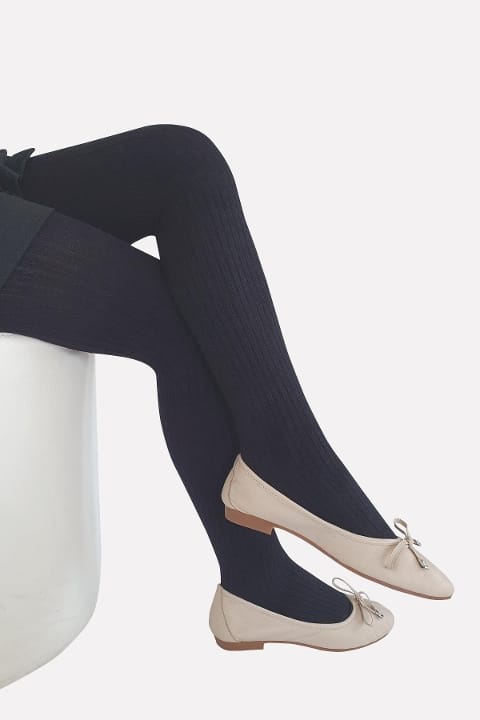 Yüksek Viskon Kaydırmaz Çocuk Külotlu Çorap Daymod 2112027 - 2