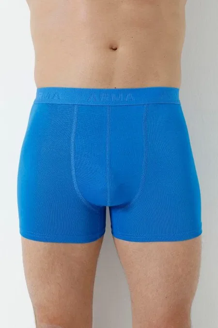 Yumuşak Bambu Boxer 3'lü Paket Arma Yıldız 1172 - Saks