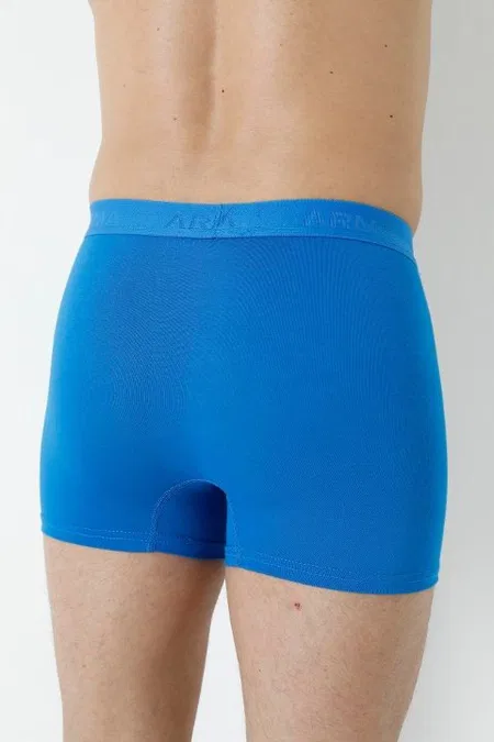 Yumuşak Bambu Boxer 3'lü Paket Arma Yıldız 1172 - Saks