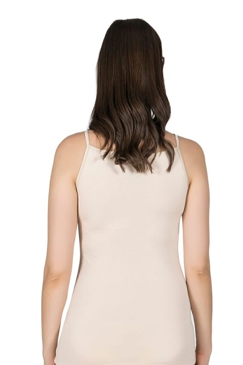 Pamuklu Modal İnce Askılı Kadın Atlet Özkan 20586 - Ten