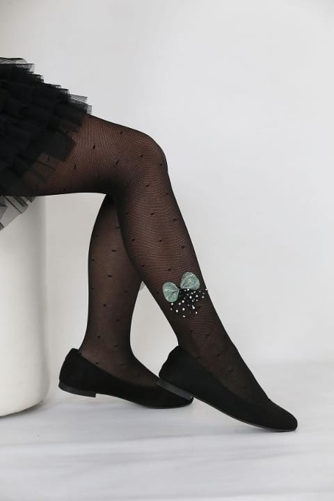 Pamuklu Kaydırmaz Tabanlı Çocuk Külotlu Çorap Daymod 2141014