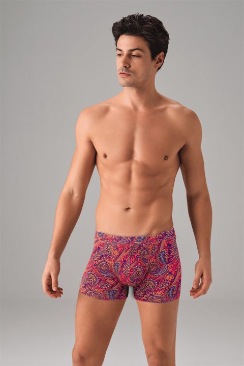 Şahmeran Desenli Pamuklu Erkek Boxer Doreanse 1721