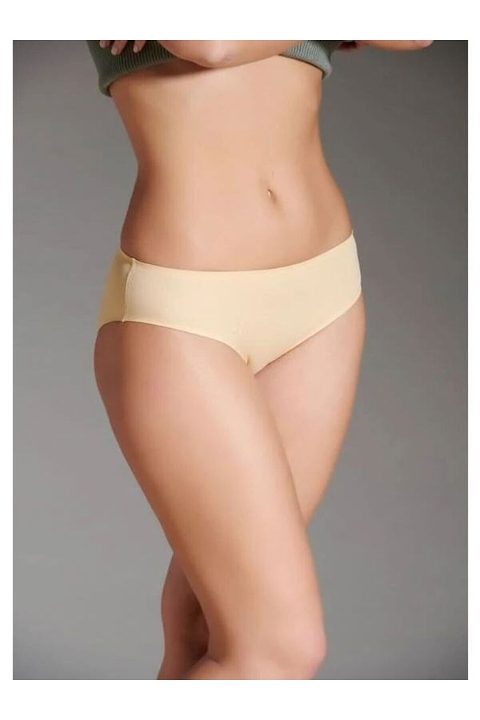 Yüksek Bel Destekli Lazer Kesim String Külot Eros 1004 - Ten