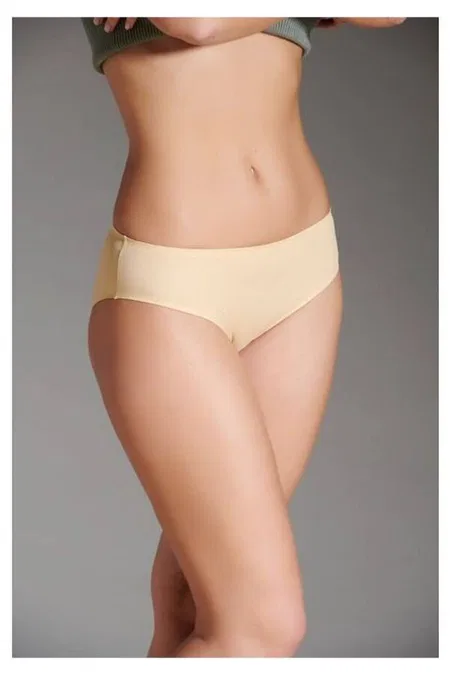 Yüksek Bel Destekli Microfiber Slip Külot Eros 1000 - Ten