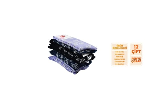 Dikişsiz Esnek Bel Bandı Bayan Çorap Mor Şirin 4000 - Asorti