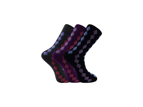 Termal Kadın Havlu Soket Çorap Mor Şirin 5750 - Asorti