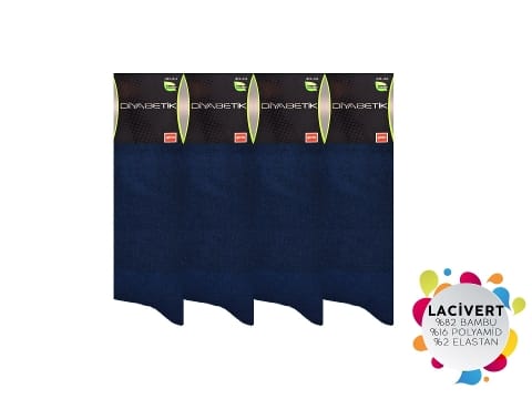 Dikişsiz Terletmeyen Bambu Erkek Çorap Seti Şirin 8100 - 2