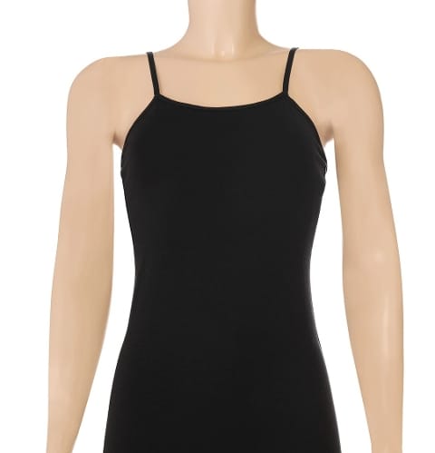 3'lü Paket Modal Ayarlanabilir Askılı Kadın Atlet Yıldız 2186 - Siyah