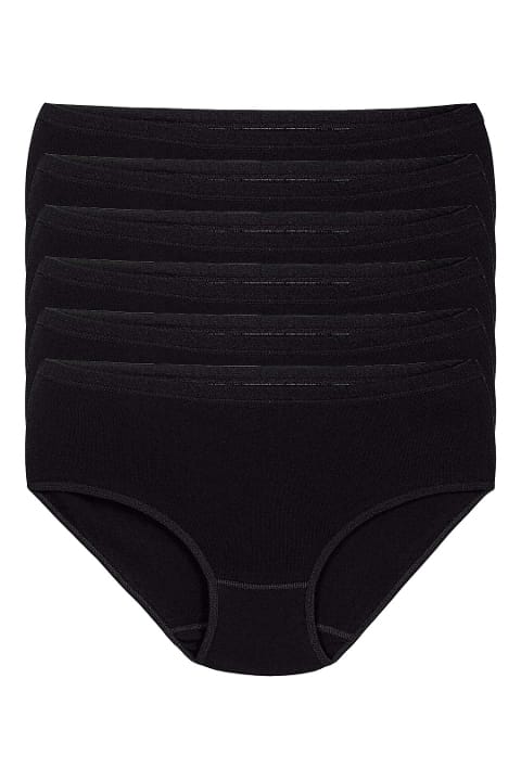 Pamuklu Yüksek Bel Bato Külot Yıldız 3581