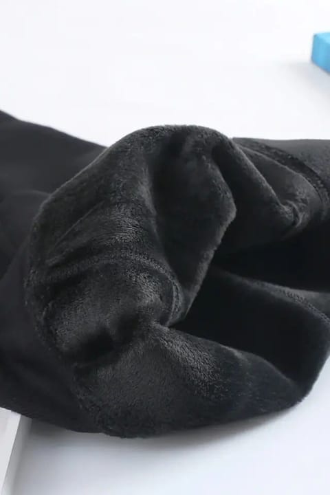 Pera Fitol Yüksek Bel Esnek Peluş Tayt Pera Fitol 8022 - Görsel 4