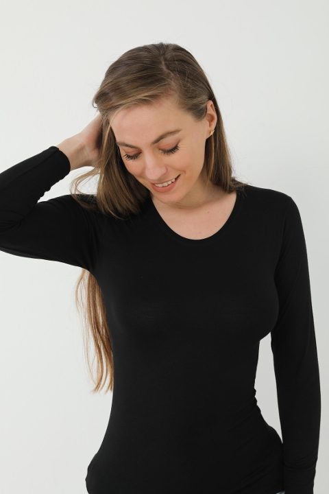 Bambu Uzun Kollu Body Tek Parça Arma Yıldız 3706