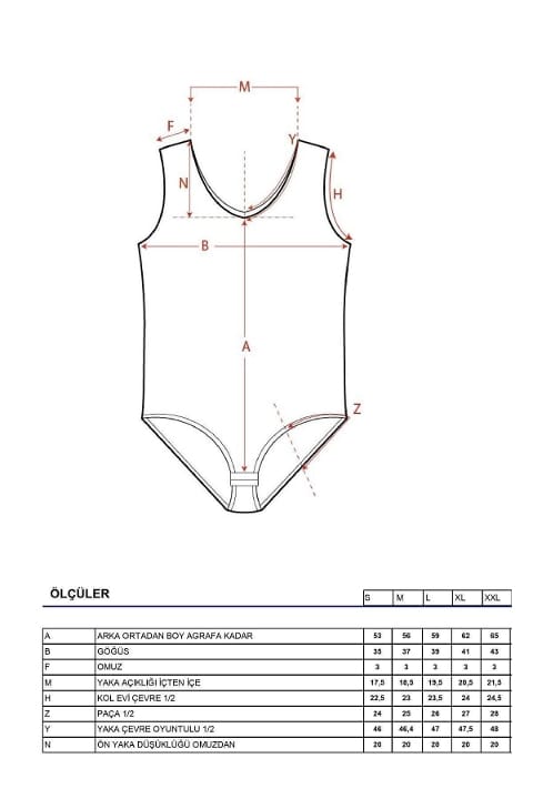 Özkan Kalın Askılı Pamuklu Modal Sıfır Kol Body Özkan 26599 - Görsel 5