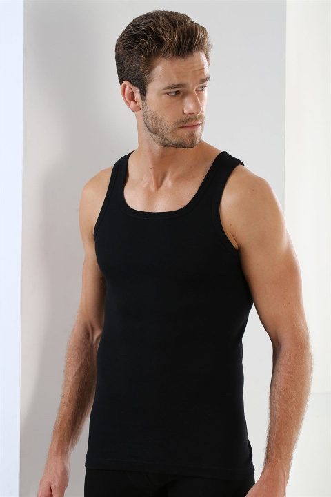 Siyah Ribana Atlet 3'lü Paket Arma Yıldız 1007 - 2