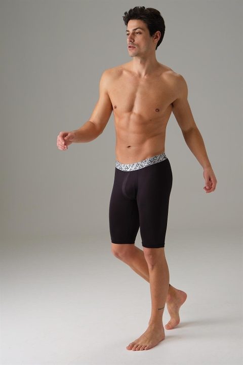 Esnek Bel Lastiğiyle Sportif Uzun Erkek Boxer Doreanse 1786