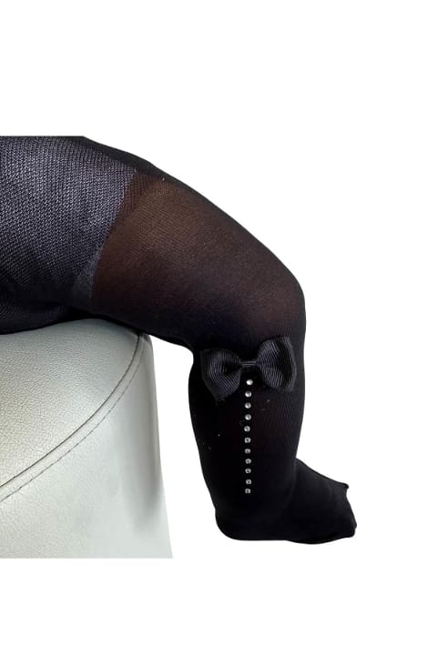 Polyamid Elastan Bebek Külotlu Çorap Siyah Daymod 2142038 - Siyah