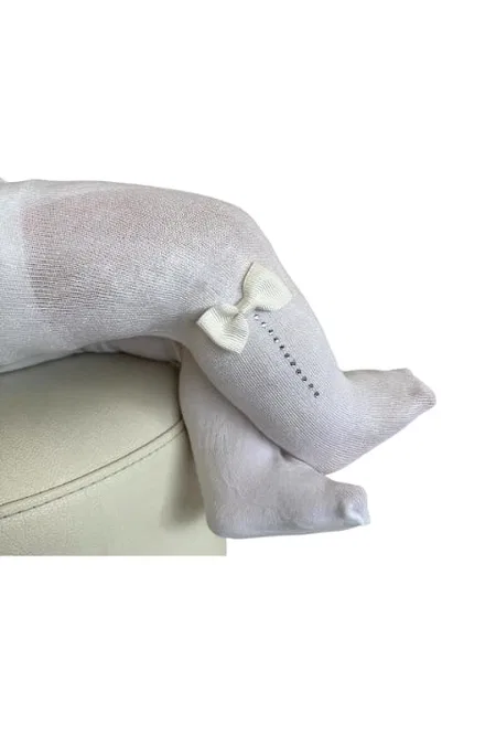 Yumuşak Viskon Bebek Külotlu Çorap Beyaz Daymod 2142039 - Beyaz