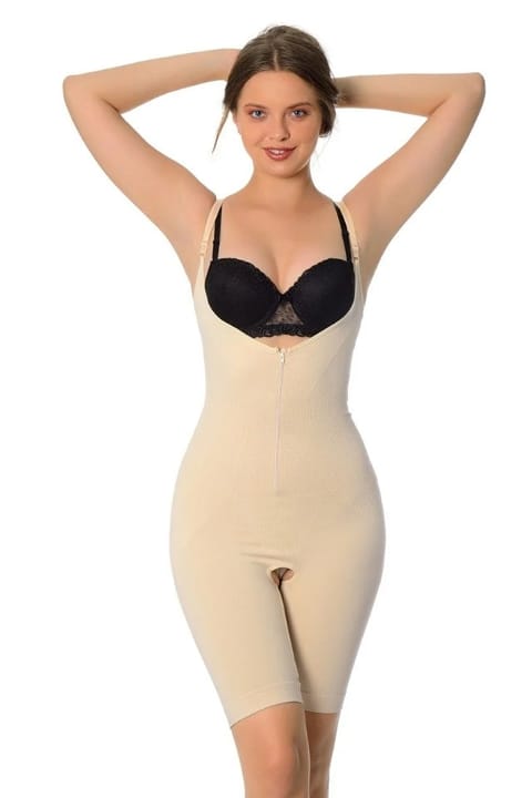 Tam Boy Kompresyon Korse Pera Fitol 8005 - Ten