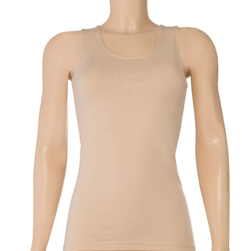 Pamuklu Nefes Alabilir Kalın Askılı Kadın Atlet Yıldız 2177