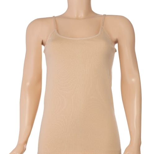 Pamuklu İp Askılı Kadın Atlet Siyah Yıldız 2026