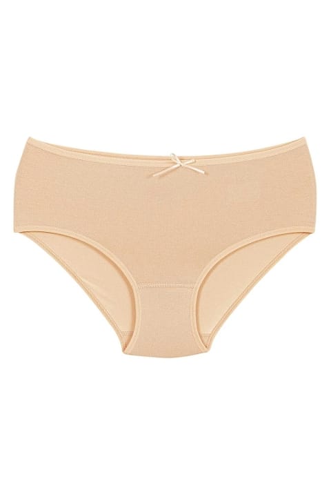 Yüksek Bel Bambu Kadın Bato Külot 6'lı Paket Yıldız 3923 - 2