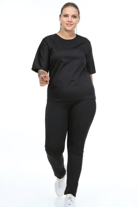 Pera Fitol Termal Nem Yönetimli Spor Takım Kısa Tayt Büstiyer Pera Fitol 9002 - Görsel 4