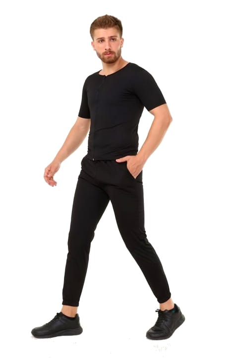 Ribana Pamuklu Fermuarlı Termal Eşofman Takım Pera Fitol 9055