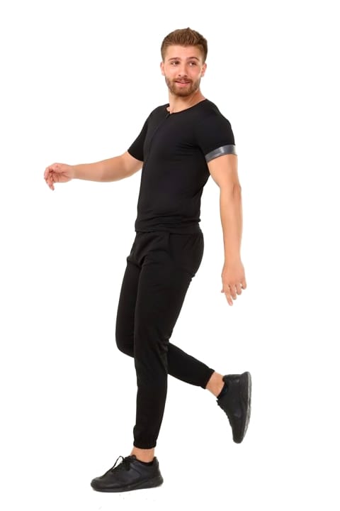 Pera Fitol Ribana Pamuklu Fermuarlı Termal Eşofman Takım Pera Fitol 9055 - Görsel 3