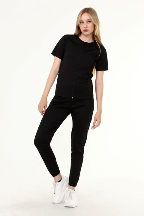 Pera Fitol Hafif Termal Sauna Eşofman Takım Pera Fitol 9005 - Görsel 4