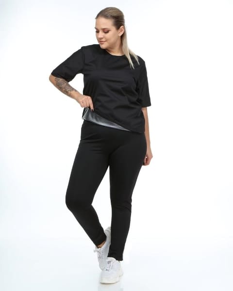 Hafif Nefes Alan Termal Sauna Kısa Kollu Atlet Pera Fitol 9021 - 2