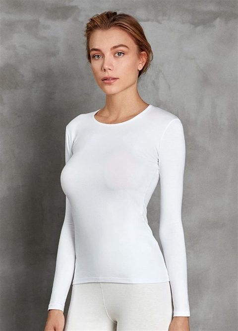 Termal Uzun Kollu Kadın T-Shirt Doreanse 8573