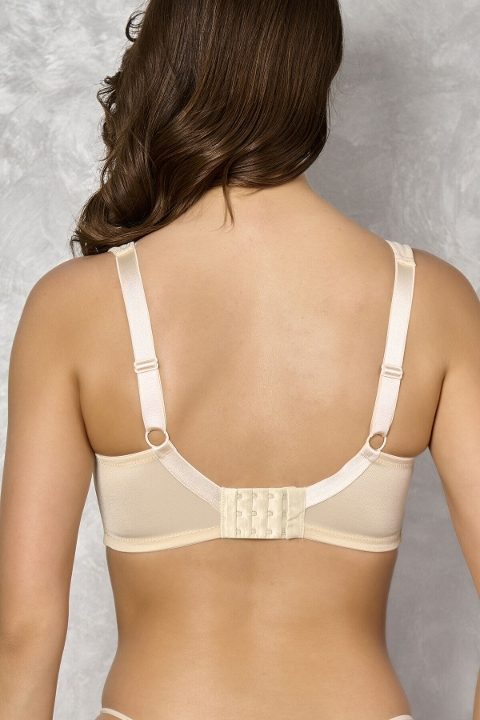 Toparlayıcı Kalın Askılı Dantelli Sütyen Yeni İnci 1720 - Ten