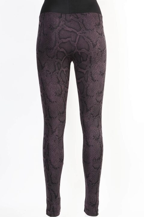 Yüksek Bel Mor Kadın Tayt Derya Kurşun 05 - 2