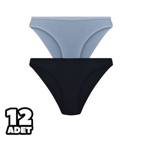 Yüksek Pamuk Oranı Dikişsiz Slip Külot Tutku 0635 - 2