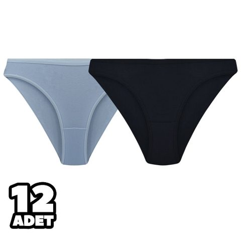 Tutku Yüksek Pamuk Oranı Dikişsiz Slip Külot Tutku 0635 - Görsel 3