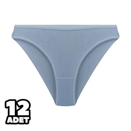 Tutku Yüksek Pamuk Oranı Dikişsiz Slip Külot Tutku 0635 - Görsel 4