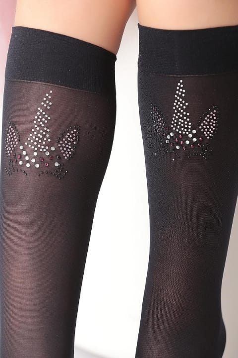 Kaydırmaz Tabanlı Unicorn Desenli Çocuk Dizaltı Çorap Daymod 2242006 - 2