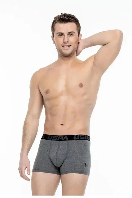 Pamuklu Dikişli 3'lü Boxer Seti Us. POLO Assn. 80496 - Görsel